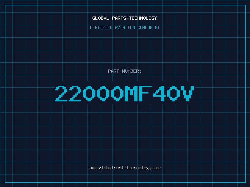 Aviation Part 22000MF40V