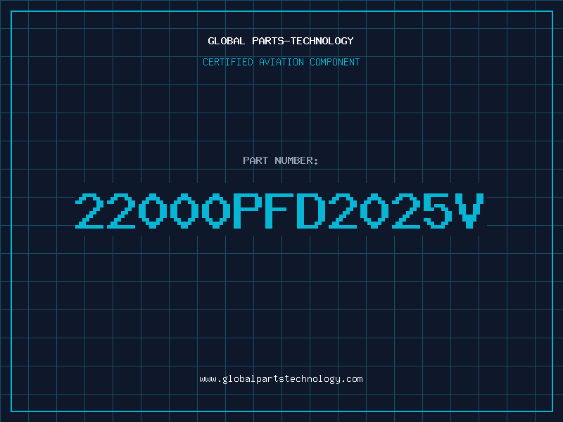 Aviation Part 22000PFD2025V