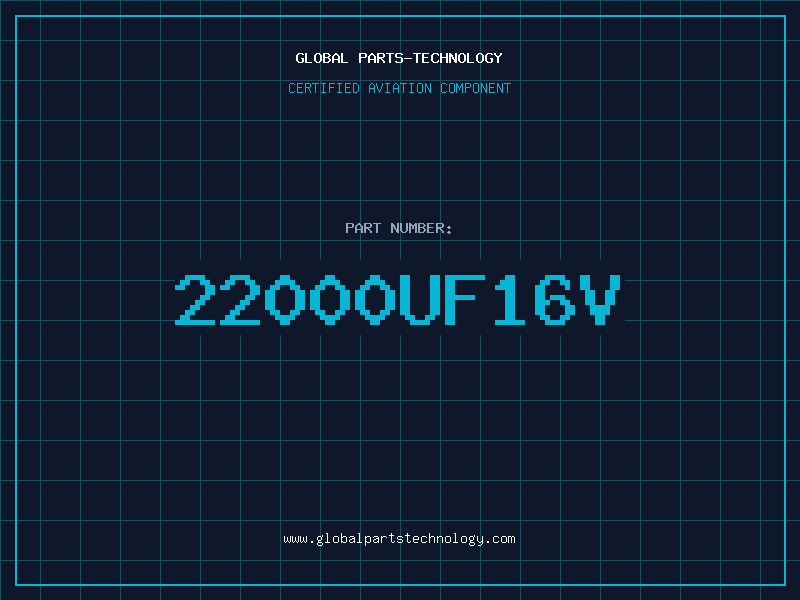 Aviation Part 22000UF16V