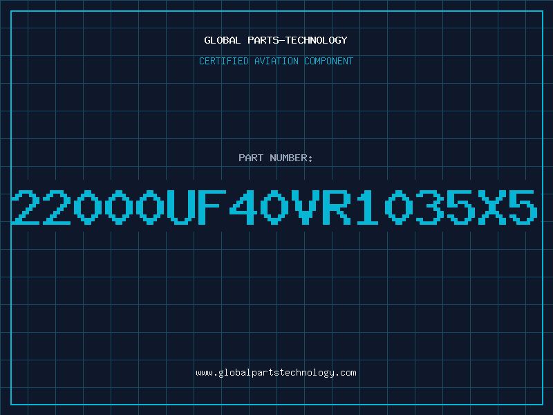 Aviation Part 22000UF40VR1035X5