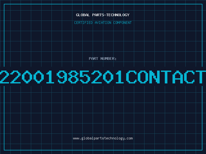 Aviation Part 22001985201CONTACT