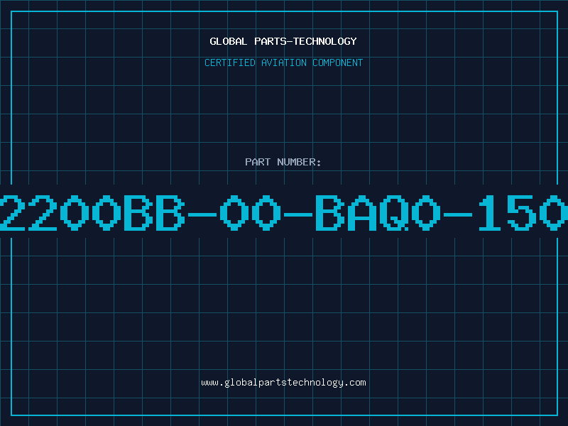 Aviation Part 2200BB-00-BAQ0-150