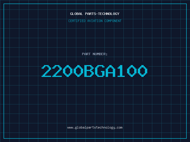 Aviation Part 2200BGA100