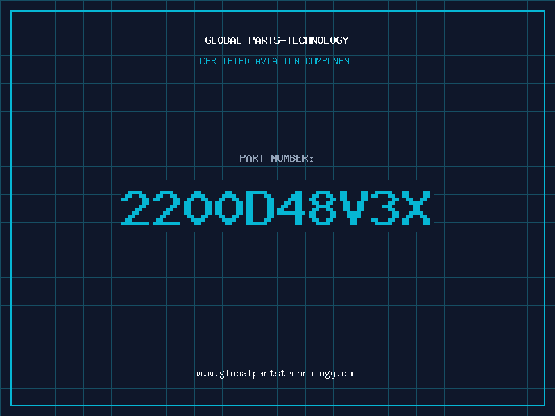 Aviation Part 2200D48V3X