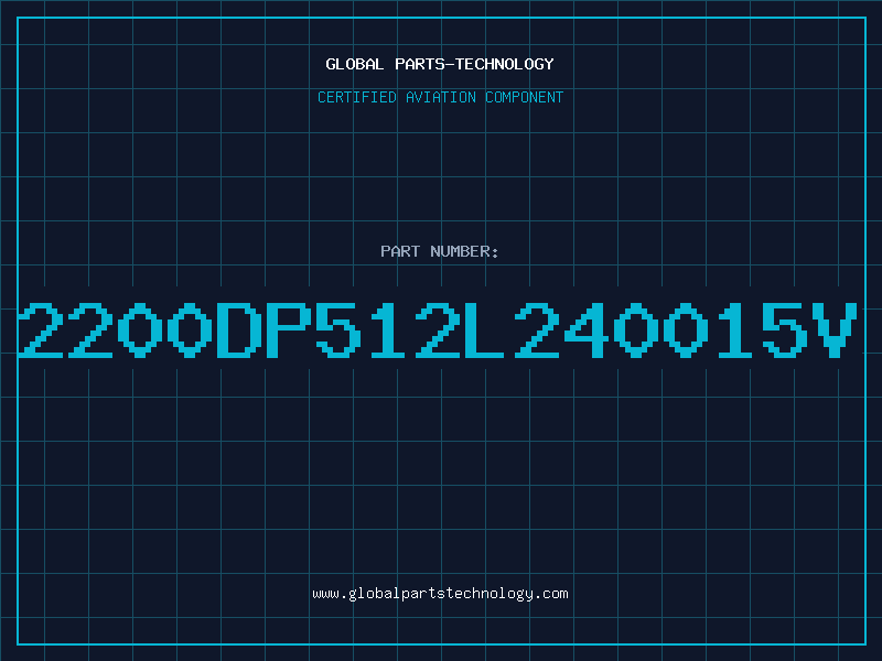 Aviation Part 2200DP512L240015V
