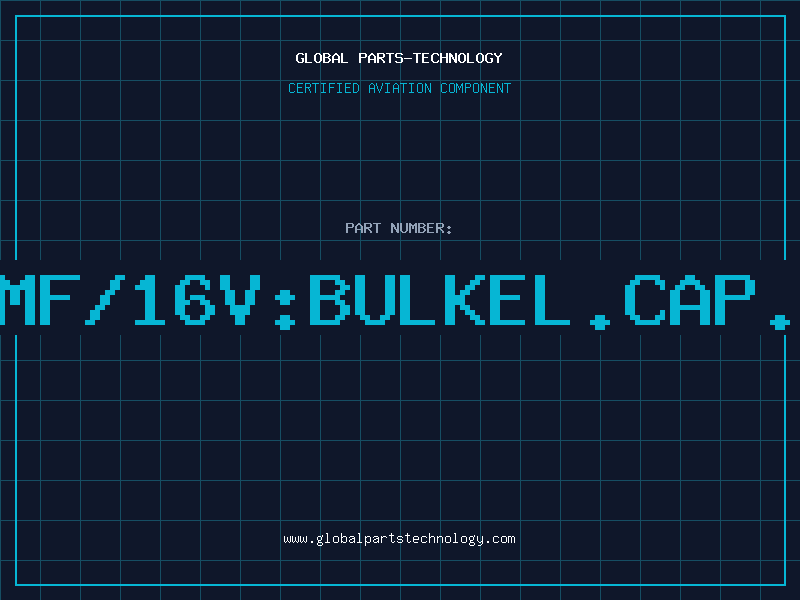 Aviation Part 2200MF/16V:BULKEL.CAP.8X11