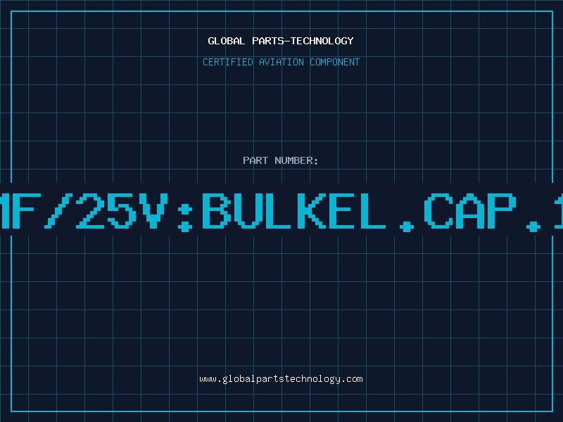 Aviation Part 2200MF/25V:BULKEL.CAP.16X25