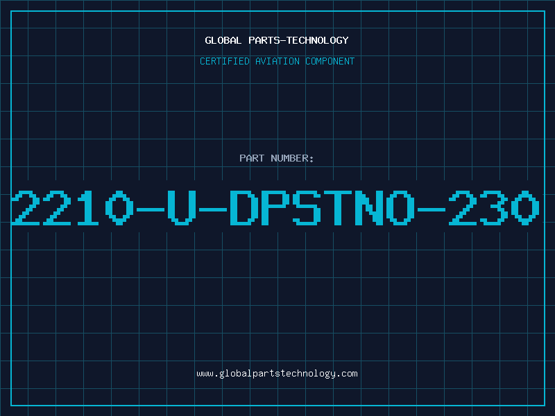 Aviation Part 2210-U-DPSTNO-230