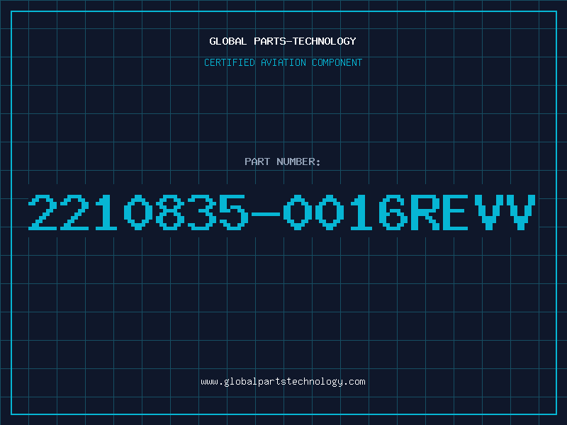 Aviation Part 2210835-0016REVV