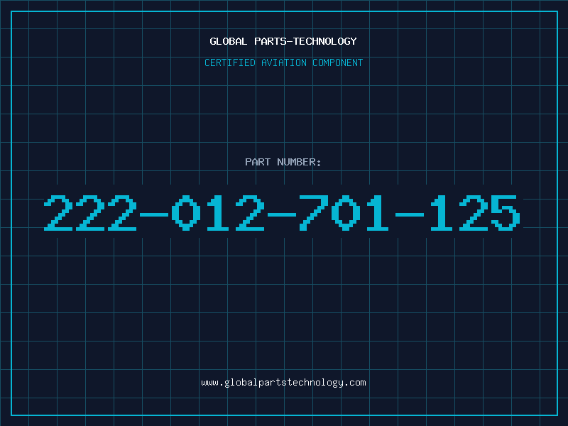 Aviation Part 222-012-701-125