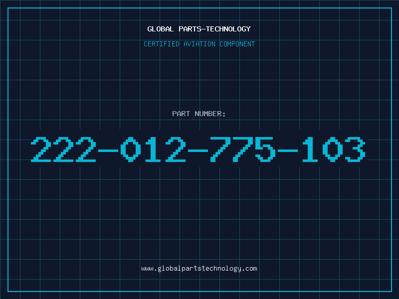Aviation Part 222-012-775-103