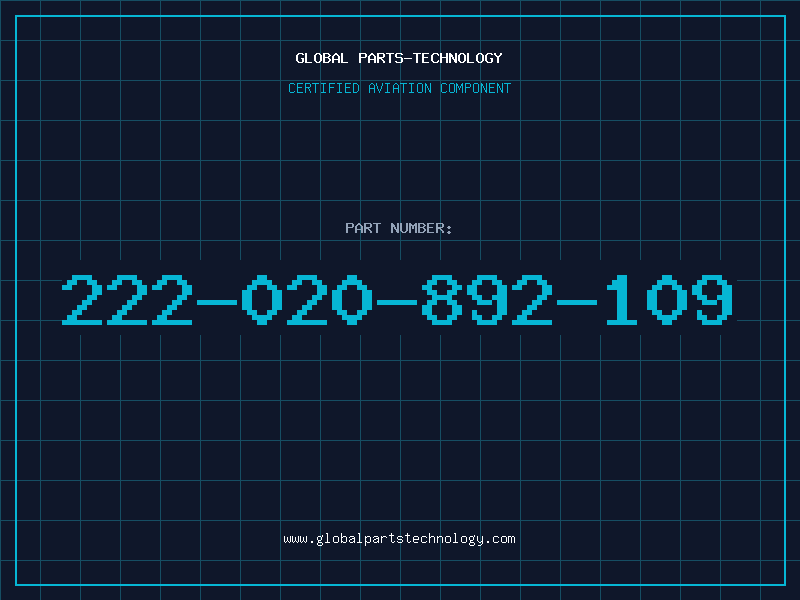 Aviation Part 222-020-892-109
