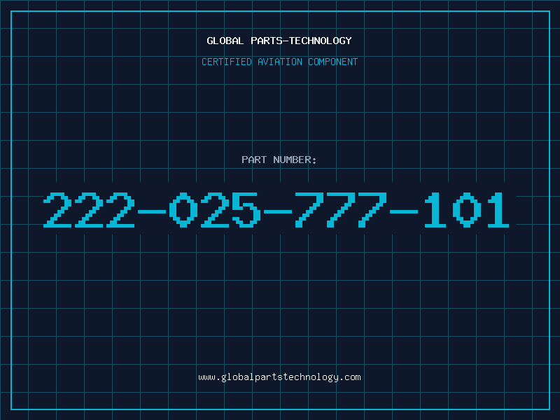 Aviation Part 222-025-777-101