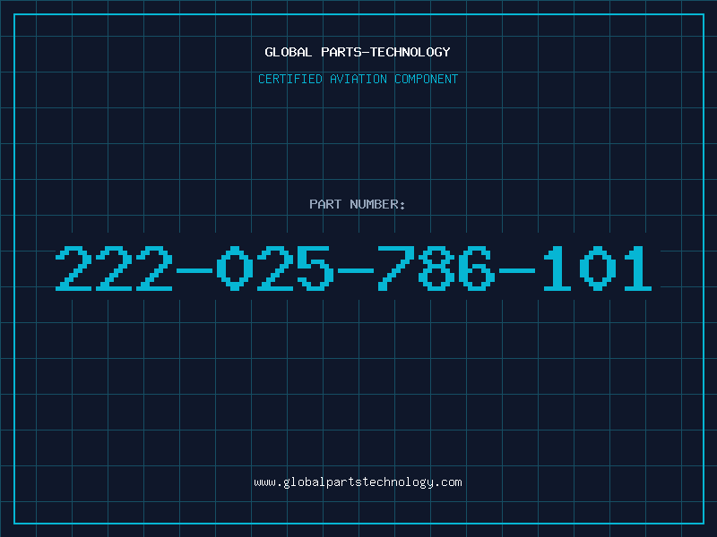 Aviation Part 222-025-786-101