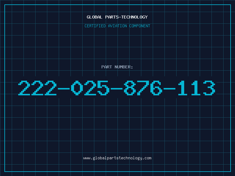 Aviation Part 222-025-876-113