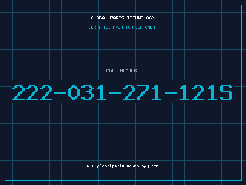 Aviation Part 222-031-271-121S