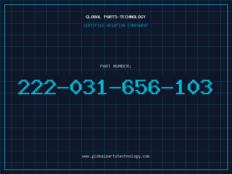 Aviation Part 222-031-656-103