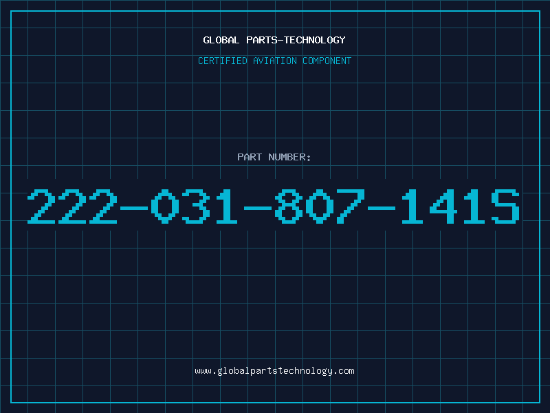 Aviation Part 222-031-807-141S