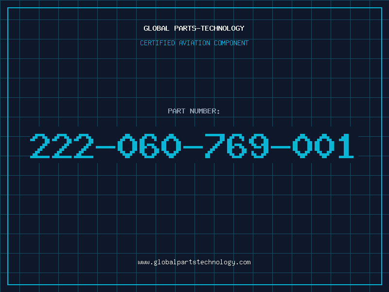 Aviation Part 222-060-769-001