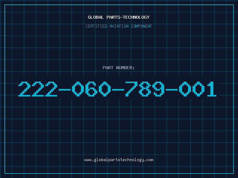 Aviation Part 222-060-789-001