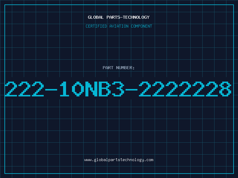 Aviation Part 222-10NB3-2222228