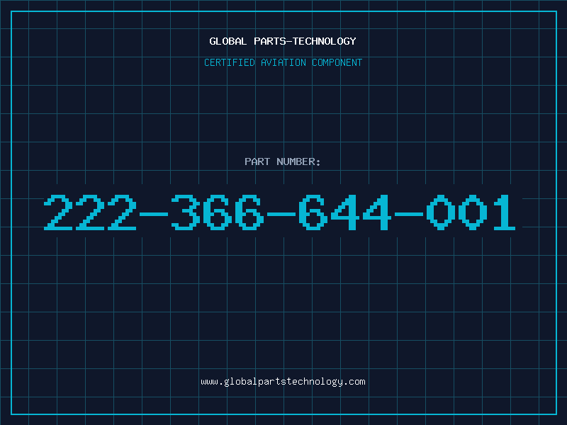 Aviation Part 222-366-644-001