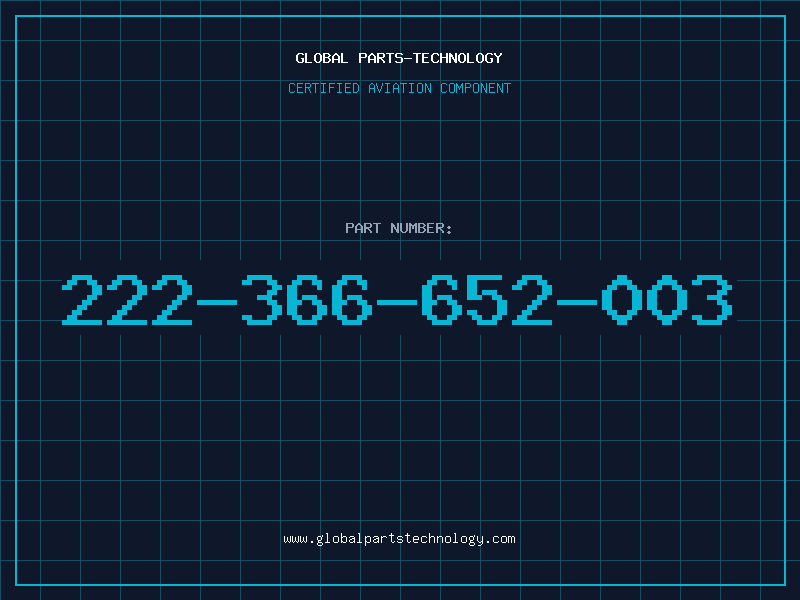 Aviation Part 222-366-652-003