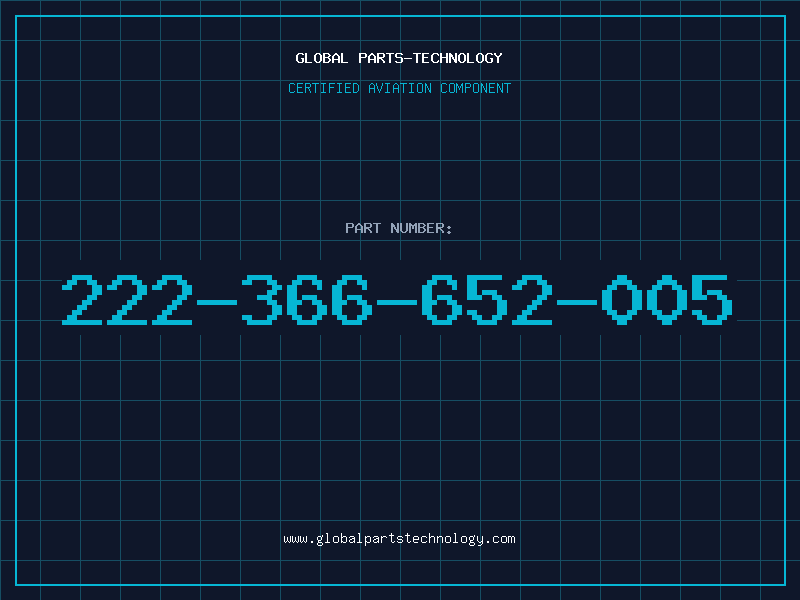 Aviation Part 222-366-652-005