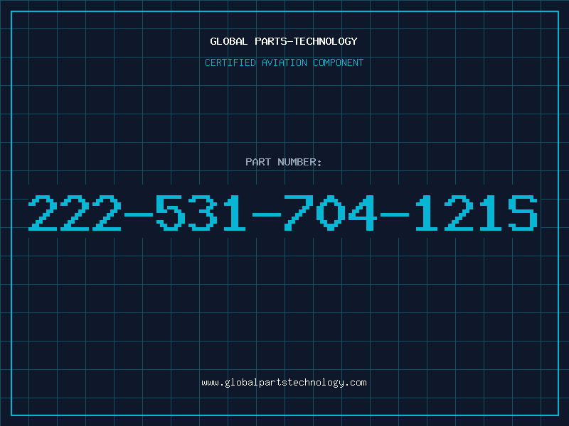 Aviation Part 222-531-704-121S