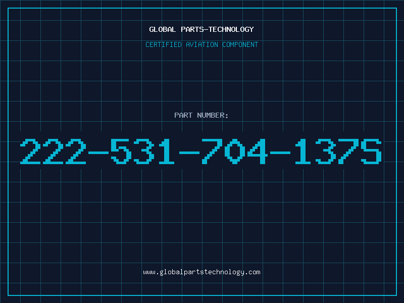Aviation Part 222-531-704-137S