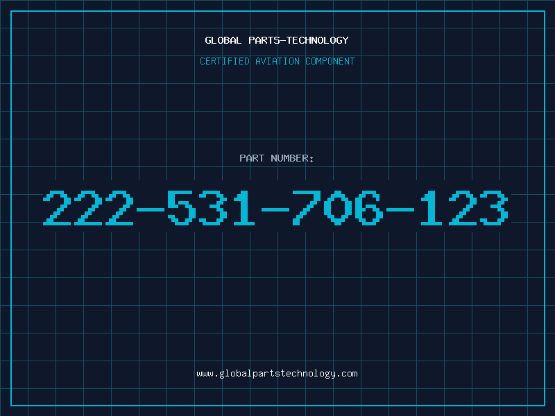 Aviation Part 222-531-706-123
