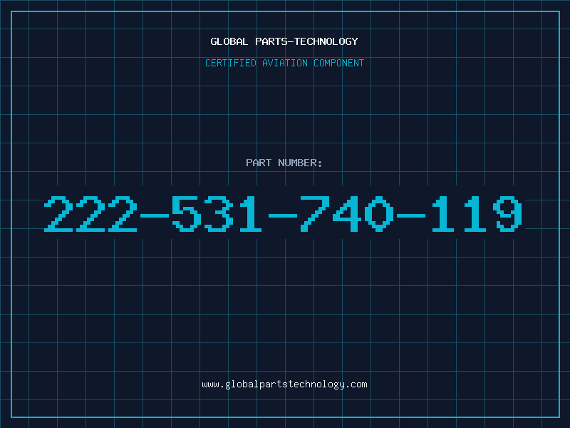 Aviation Part 222-531-740-119