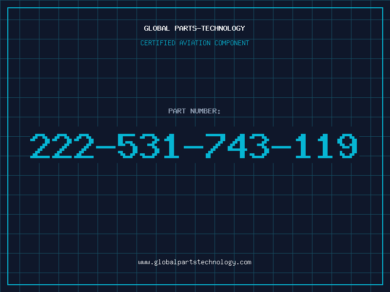 Aviation Part 222-531-743-119