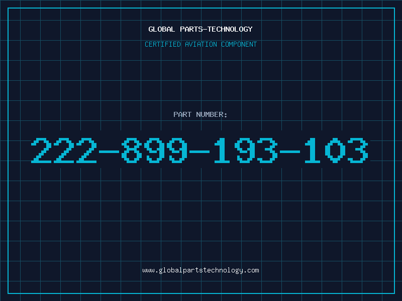 Aviation Part 222-899-193-103