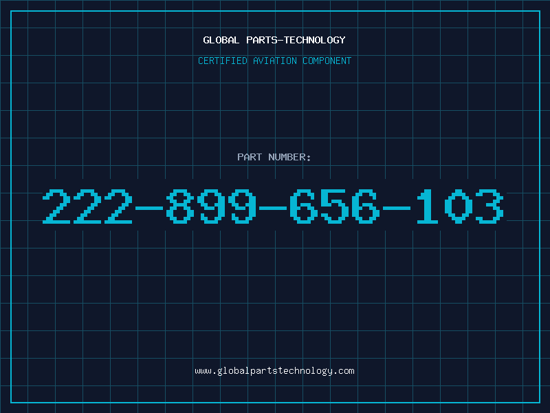 Aviation Part 222-899-656-103