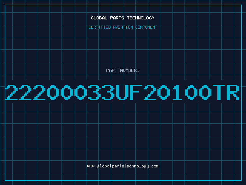 Aviation Part 22200033UF20100TR