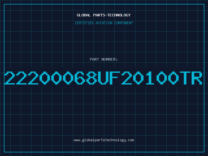 Aviation Part 22200068UF20100TR