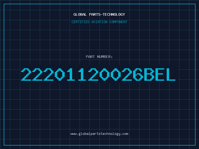Aviation Part 22201120026BEL