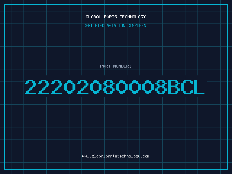 Aviation Part 22202080008BCL