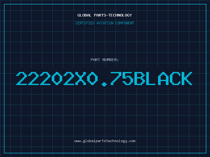 Aviation Part 22202X0.75BLACK