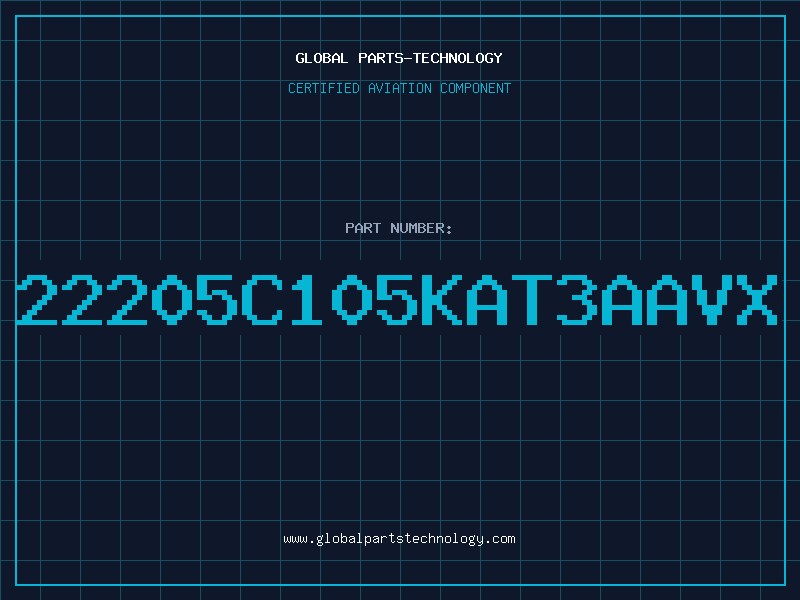 Aviation Part 22205C105KAT3AAVX