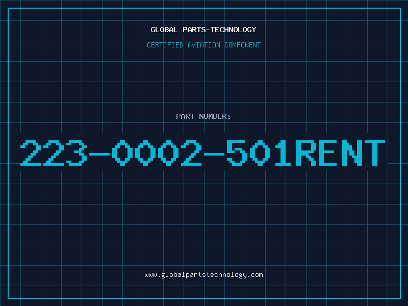 Aviation Part 223-0002-501RENT