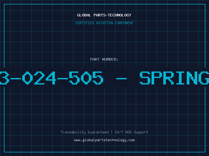 Aviation Part 223-024-505 - SPRING P