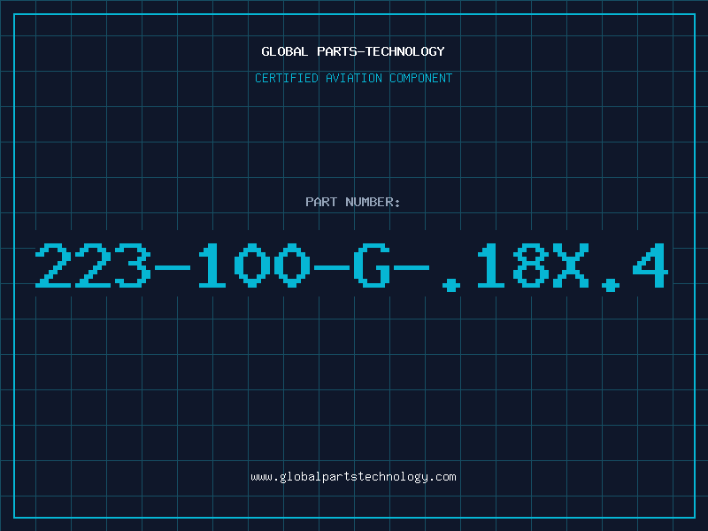 Aviation Part 223-100-G-.18X.4