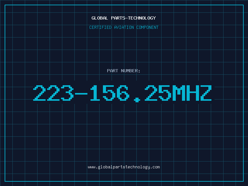 Aviation Part 223-156.25MHZ