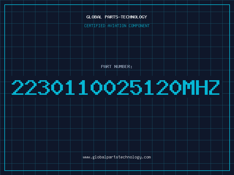 Aviation Part 2230110025120MHZ