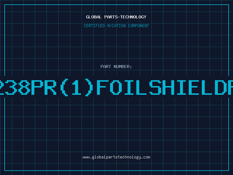 Aviation Part 2238PR(1)FOILSHIELDPV