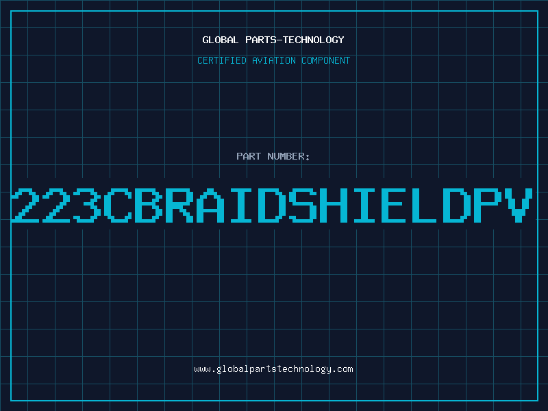 Aviation Part 223CBRAIDSHIELDPV