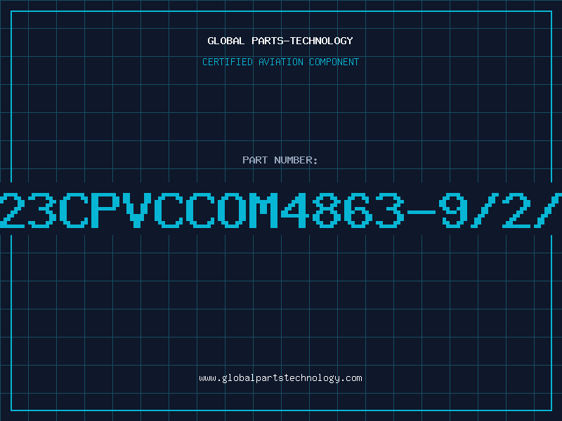 Aviation Part 223CPVCCOM4863-9/2/0