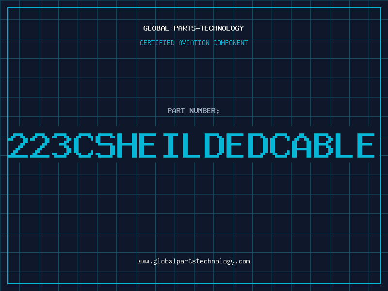 Aviation Part 223CSHEILDEDCABLE